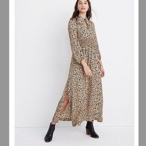 Baum Und Pferdgarten Amber Midi Dress in Leopard Print